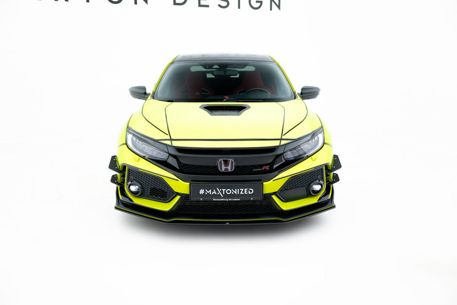 Street Pro Frontläpp V.2 för Honda Civic Type-R Mk10 / Mk10 Facelift