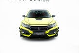 Street Pro Frontläpp V.2 för Honda Civic Type-R Mk10 / Mk10 Facelift
