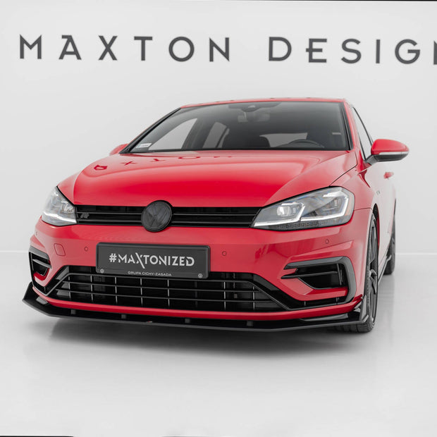 Street Pro Frontläpp V.2 för Volkswagen Golf R / R-Line Mk7 Facelift