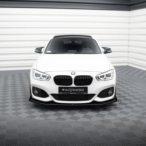 Street Pro Frontläpp V.3 + Flaps för BMW 1 F20 M-Pack Facelift / M140i