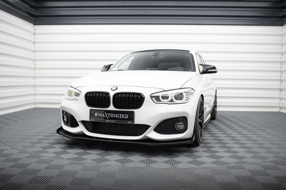 Street Pro Frontläpp V.3 + Flaps för BMW 1 F20 M-Pack Facelift / M140i