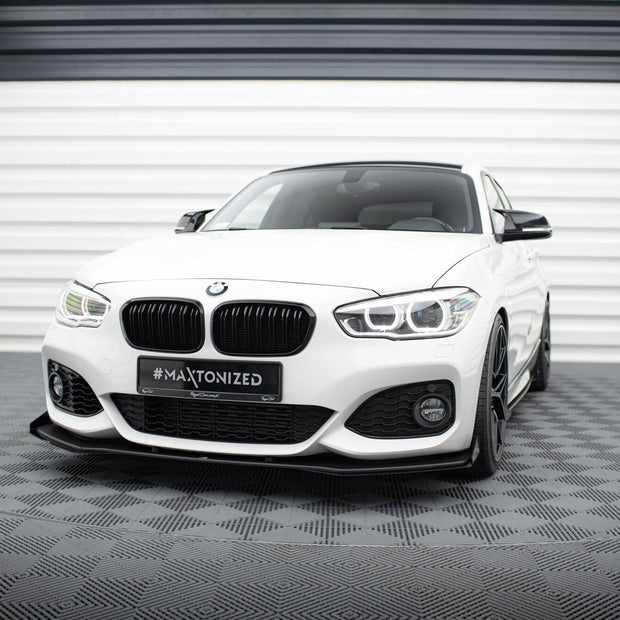 Street Pro Frontläpp V.3 + Flaps för BMW 1 F20 M-Pack Facelift / M140i