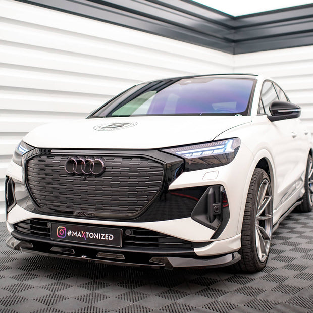 Frontläpp V.1 för Audi Q4 e-tron Sportback S-line Mk1