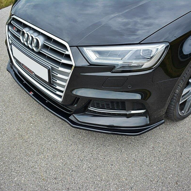 Frontläpp V.1 för Audi S3 / A3 S-Line Hatchback / Sportback 8V Facelift