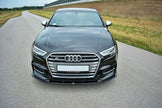 Frontläpp V.1 för Audi S3 / A3 S-Line Hatchback / Sportback 8V Facelift