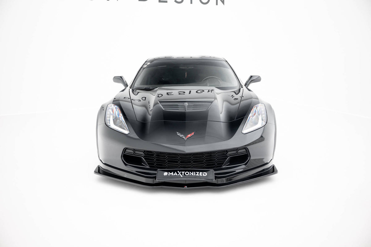 Frontläpp V.1 för Chevrolet Corvette Stingray / Z06 C7