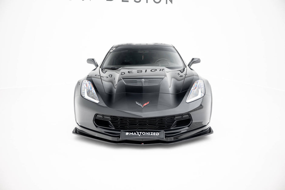 Frontläpp V.1 för Chevrolet Corvette Stingray / Z06 C7