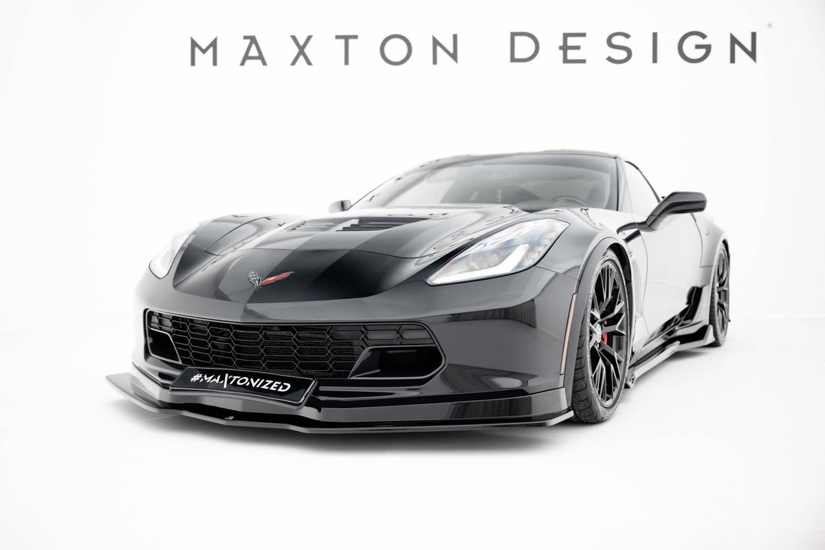 Frontläpp V.1 för Chevrolet Corvette Stingray / Z06 C7