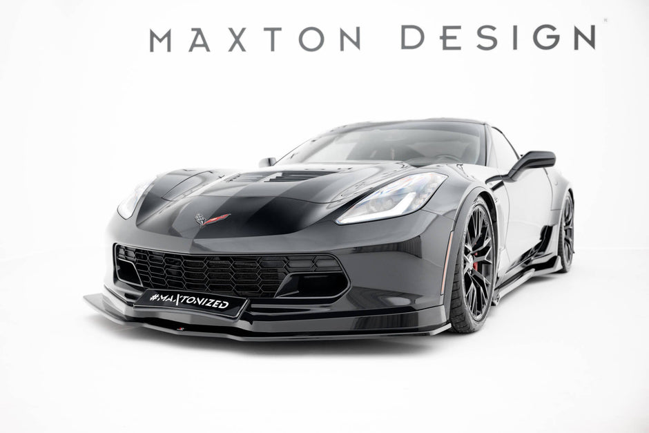 Frontläpp V.1 för Chevrolet Corvette Stingray / Z06 C7