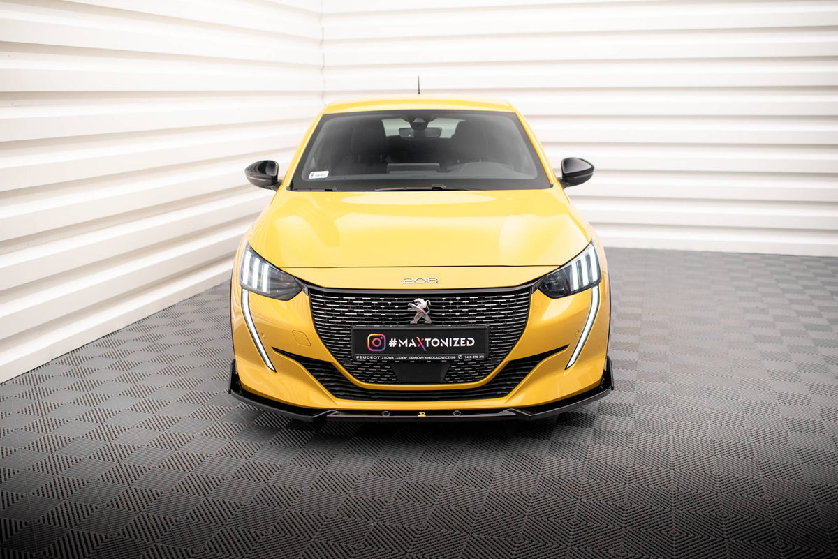 Frontläpp V.1 + Flaps för Peugeot 208 GT Mk2