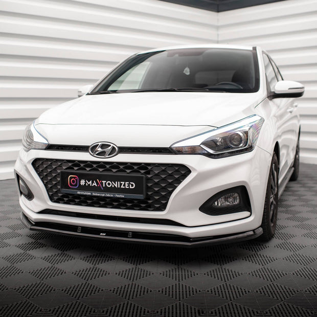 Frontläpp V.1 för Hyundai I20 Mk2 Facelift