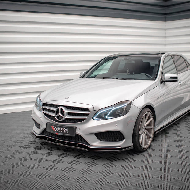 Frontläpp V.1 för Mercedes-Benz E AMG-Line Sedan W212 Facelift