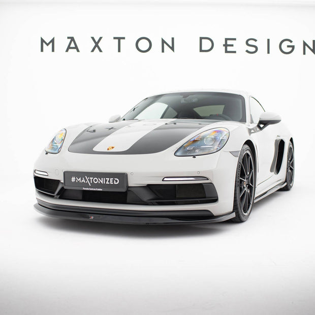 Frontläpp V.1 för Porsche 718 Cayman GTS 982c / 718 Boxster GTS 982