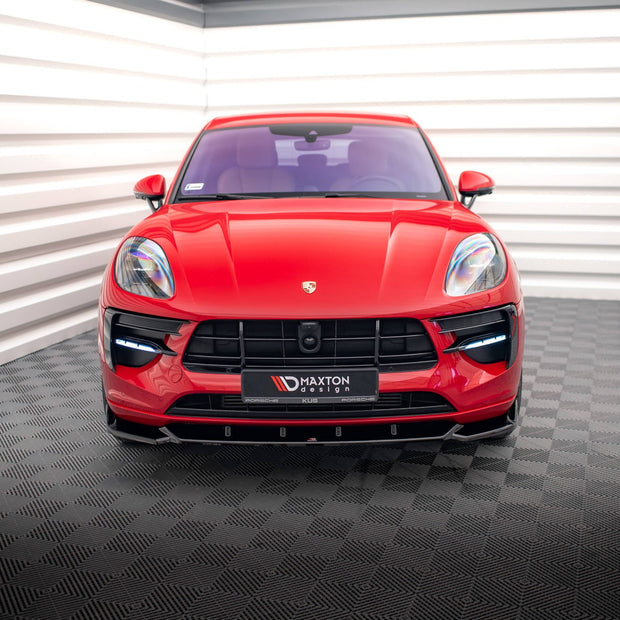 Frontläpp V.1 för Porsche Macan GTS / Sport Design Mk1 Facelift