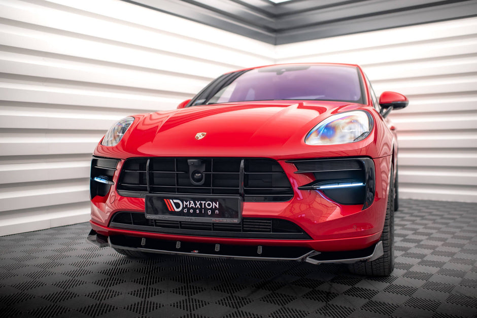 Frontläpp V.1 för Porsche Macan GTS / Sport Design Mk1 Facelift