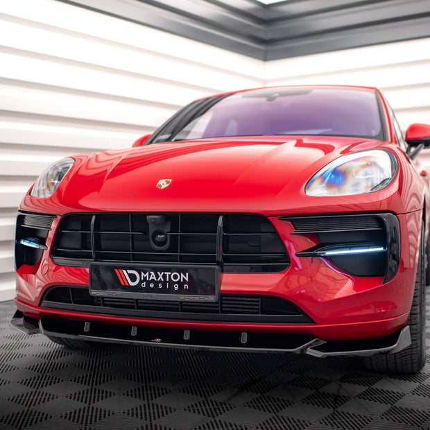 Frontläpp V.1 för Porsche Macan GTS / Sport Design Mk1 Facelift