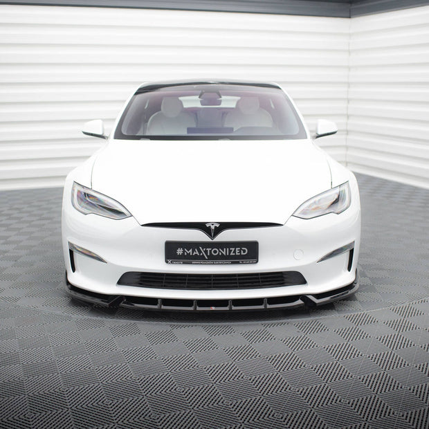 Frontläpp V.1 för Tesla Model S Plaid Mk1 Facelift
