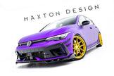 Frontläpp V.1 för Volkswagen Golf R Hatchback Mk8 Facelift