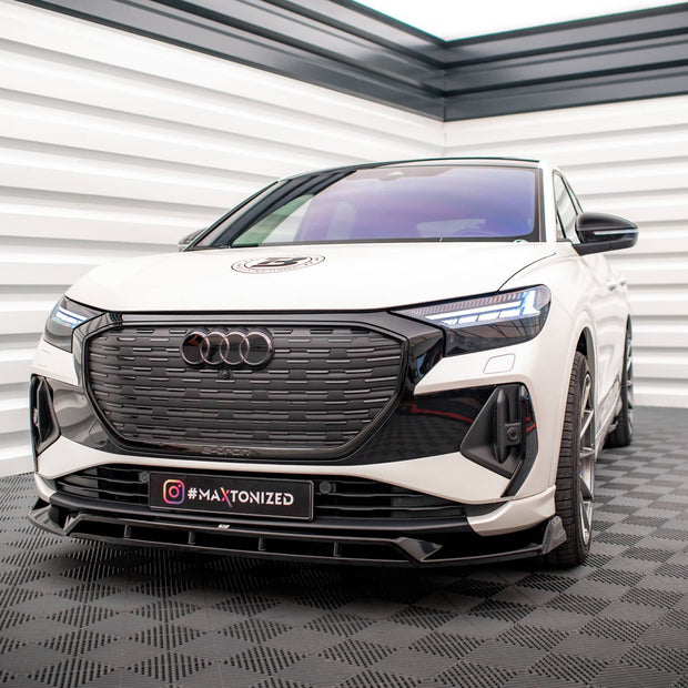 Frontläpp V.2 för Audi Q4 e-tron Sportback S-line Mk1