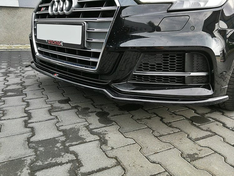 Frontläpp V.2 för Audi S3 / A3 S-Line 8V Facelift Sedan