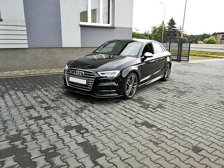 Frontläpp V.2 för Audi S3 / A3 S-Line 8V Facelift Sedan
