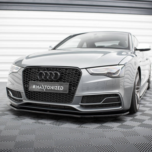 Frontläpp V.2 för Audi S5 / A5 S-Line 8T Facelift