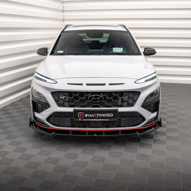 Frontläpp V.2 + Flaps för Hyundai Kona N Mk1