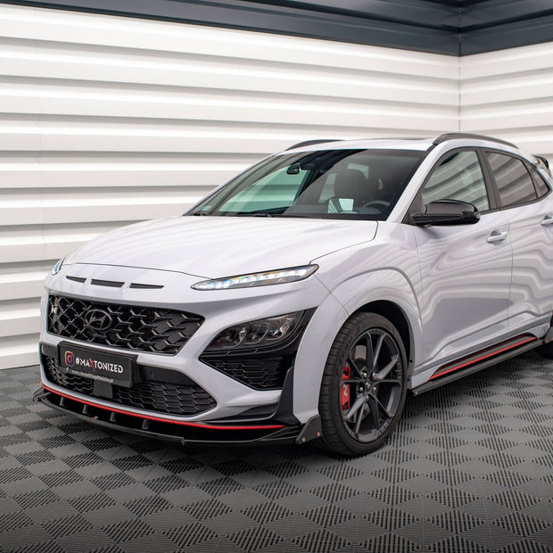 Frontläpp V.2 + Flaps för Hyundai Kona N Mk1