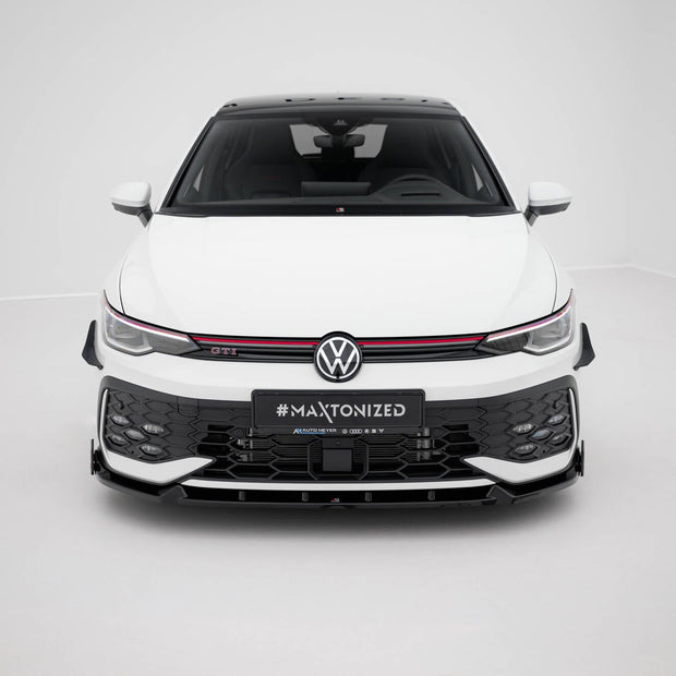 Frontläpp V.2 + Flaps för Volkswagen Golf GTI / GTE / R-Line Mk8 Facelift
