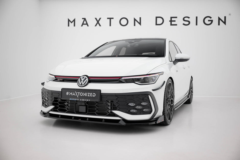 Frontläpp V.2 + Flaps för Volkswagen Golf GTI / GTE / R-Line Mk8 Facelift