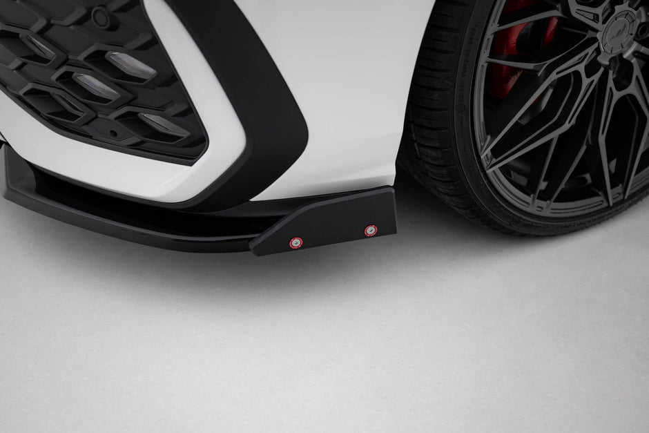 Frontläpp V.2 + Flaps för Volkswagen Golf GTI / GTE / R-Line Mk8 Facelift