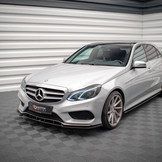 Frontläpp V.2 för Mercedes-Benz E AMG-Line Sedan W212 Facelift