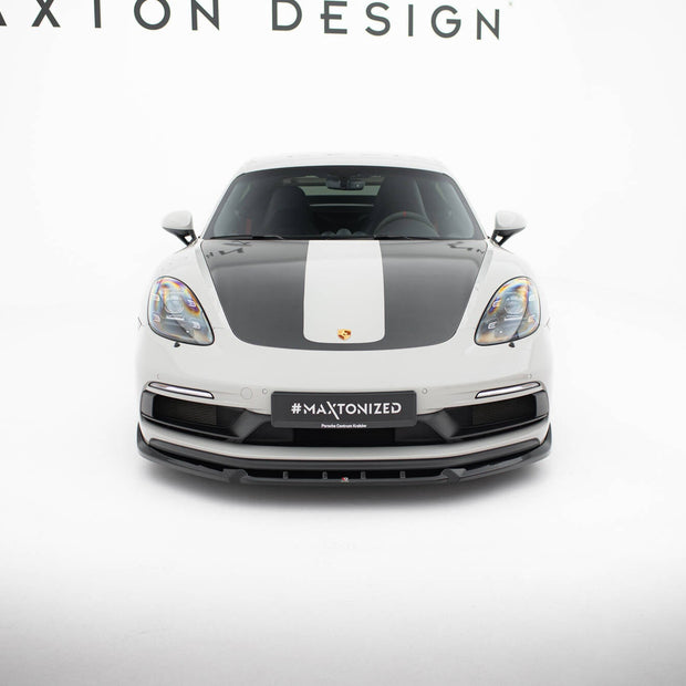 Frontläpp V.2 för Porsche 718 Cayman GTS 982c / 718 Boxster GTS 982