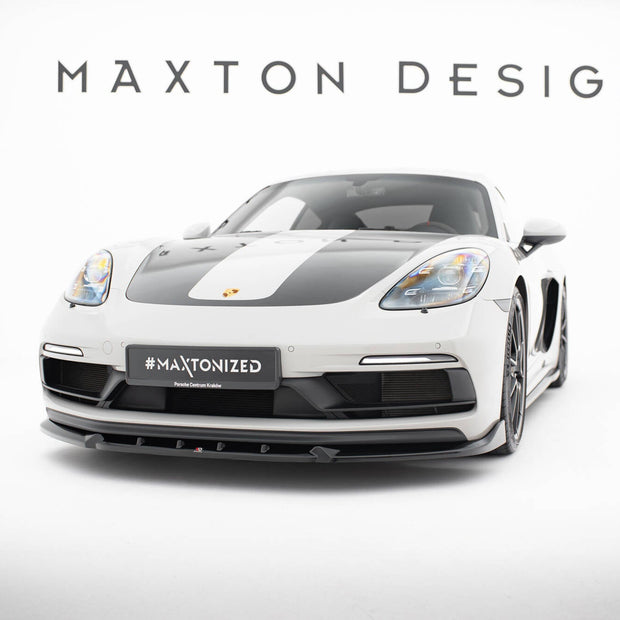 Frontläpp V.2 för Porsche 718 Cayman GTS 982c / 718 Boxster GTS 982