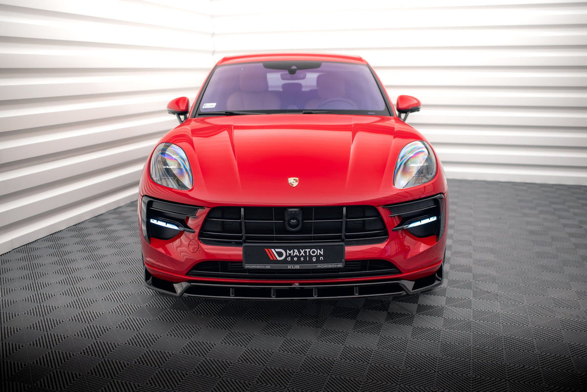 Frontläpp V.2 för Porsche Macan GTS / Sport Design Mk1 Facelift