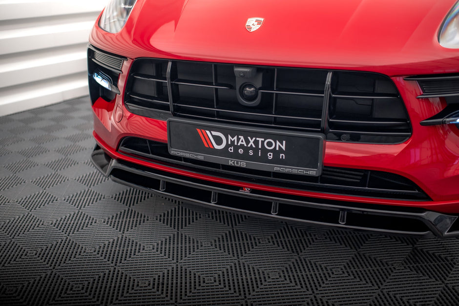 Frontläpp V.2 för Porsche Macan GTS / Sport Design Mk1 Facelift