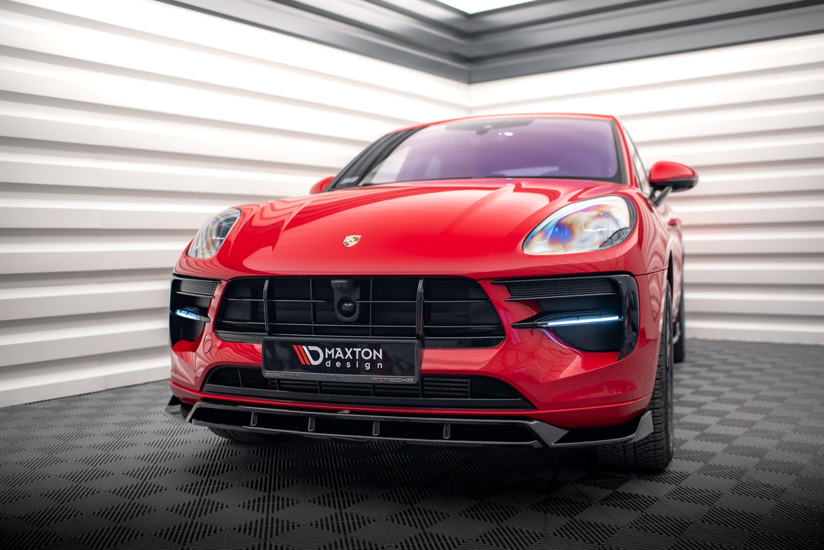 Frontläpp V.2 för Porsche Macan GTS / Sport Design Mk1 Facelift