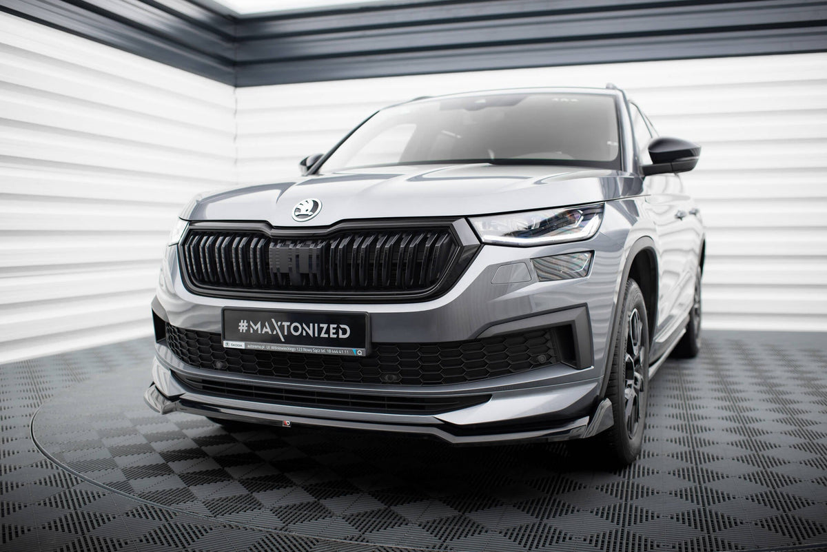 Frontläpp V.2 för Skoda Kodiaq Sportline Mk1 Facelift