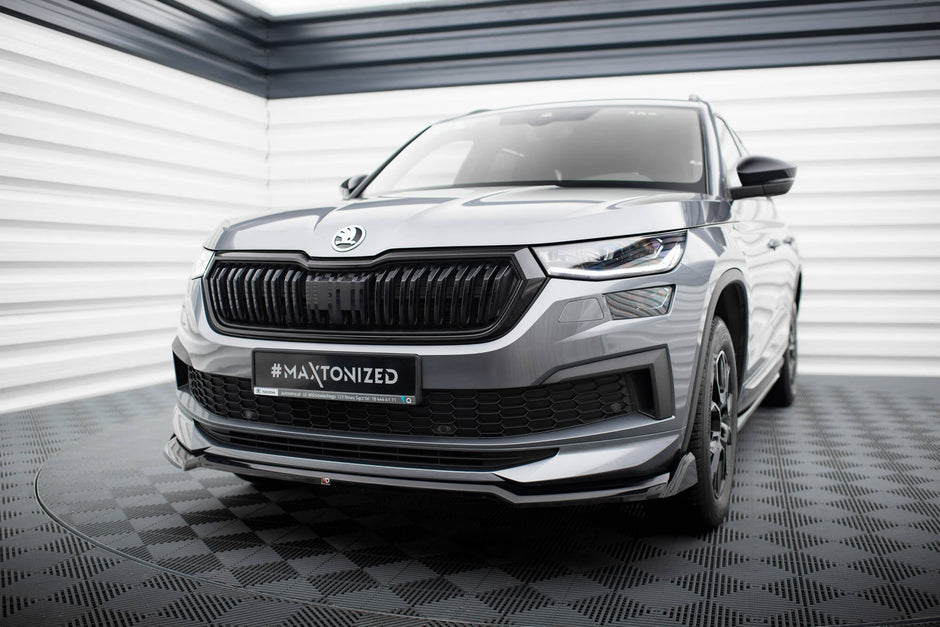 Frontläpp V.2 för Skoda Kodiaq Sportline Mk1 Facelift