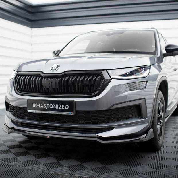 Frontläpp V.2 för Skoda Kodiaq Sportline Mk1 Facelift