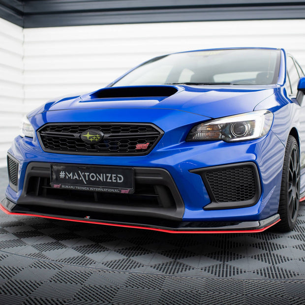 Frontläpp V.2 för Subaru WRX STI Mk1 Facelift
