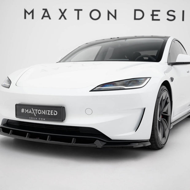 Frontläpp V.2 för Tesla Model 3 Performance Mk1 Facelift