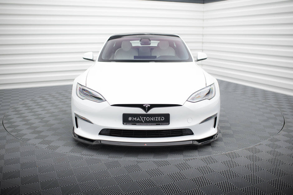 Frontläpp V.2 för Tesla Model S Plaid Mk1 Facelift