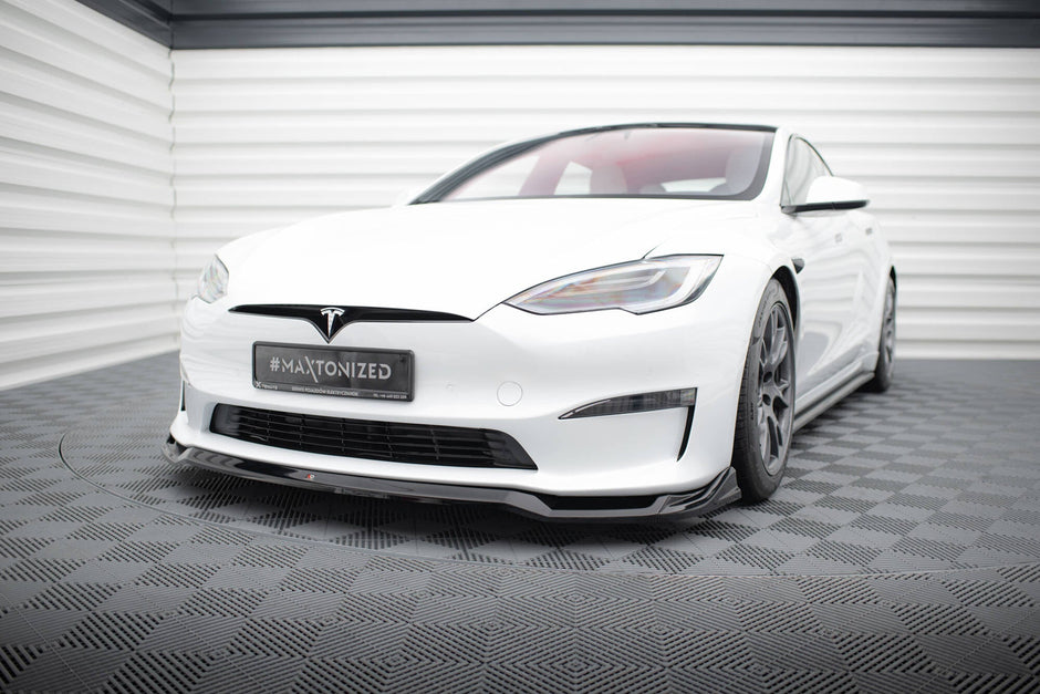 Frontläpp V.2 för Tesla Model S Plaid Mk1 Facelift