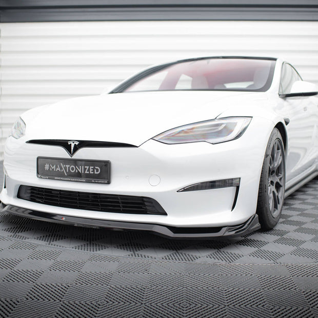 Frontläpp V.2 för Tesla Model S Plaid Mk1 Facelift