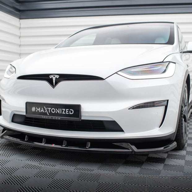 Frontläpp V.2 för Tesla Model X Mk1 Facelift
