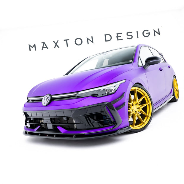 Frontläpp V.2 för Volkswagen Golf R Hatchback Mk8 Facelift