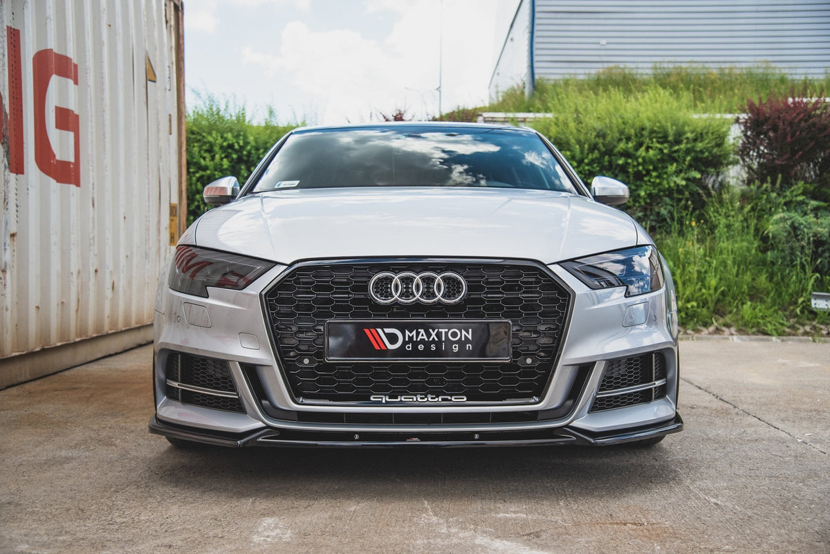 Frontläpp V.3 för Audi S3 / A3 S-Line 8V Facelift Sedan