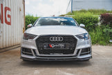 Frontläpp V.3 för Audi S3 / A3 S-Line 8V Facelift Sedan