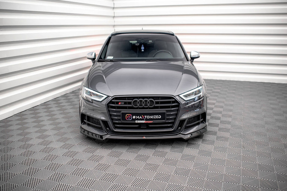 Frontläpp V.3 för Audi S3 / A3 S-Line Sportback 8V Facelift